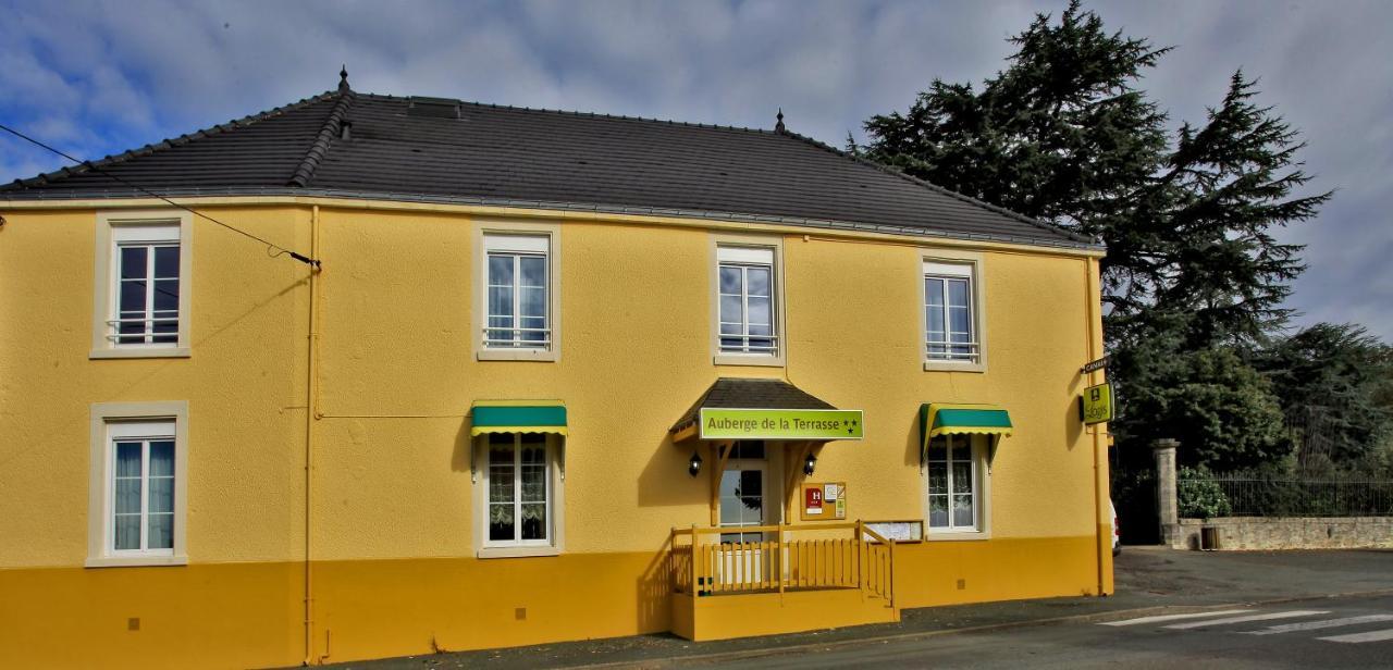 Le 120 - Groupe Logis Hotels - Ex Auberge La Terrasse La Chataigneraie  Ngoại thất bức ảnh